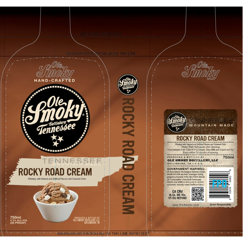 Buy Ole Smoky Rocky Road Cream Whiskey Online -Craft City