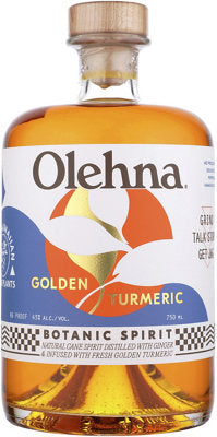 Buy Olehna Ginger Botanic Spirit Ginger Golden Turmeric 86 750ML Online -Craft City