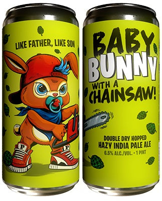 Buy Paperback Baby Bunny With a Chainsaw! Online -Craft City