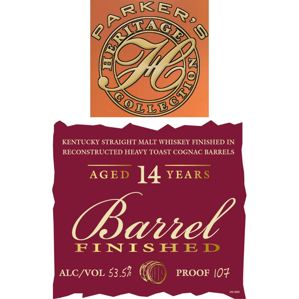 Buy Parker's Heritage Collection 18th Edition 14 Year Old Malt Whiskey ...