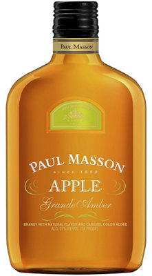 Buy Paul Masson Apple Flavored Brandy Grande Amber 54 375ML Online -Craft City