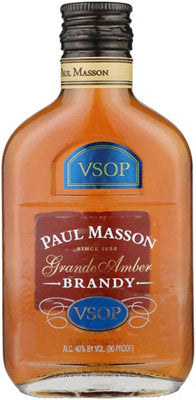 Buy Paul Masson Brandy Grande Amber Vsop 4 Yr 80 200ML Online -Craft City