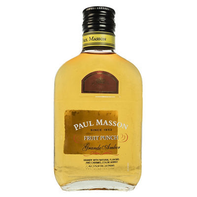 Buy Paul Masson Fruit Punch Flavored Brandy Grande Amber 54 200ML Online -Craft City