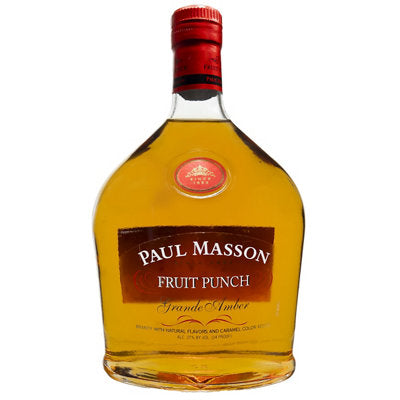 Buy Paul Masson Fruit Punch Flavored Brandy Grande Amber 54 750ML Online -Craft City