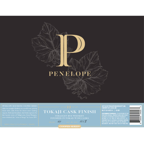 Buy Penelope 10 Year Old Tokaji Cask Finish Straight Rye Online -Craft City