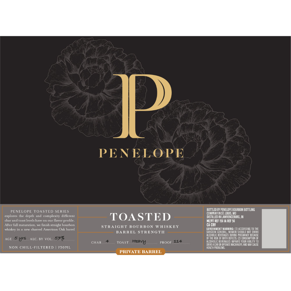 Buy Penelope Toasted Series Heavy Toast Straight Bourbon Online -Craft City