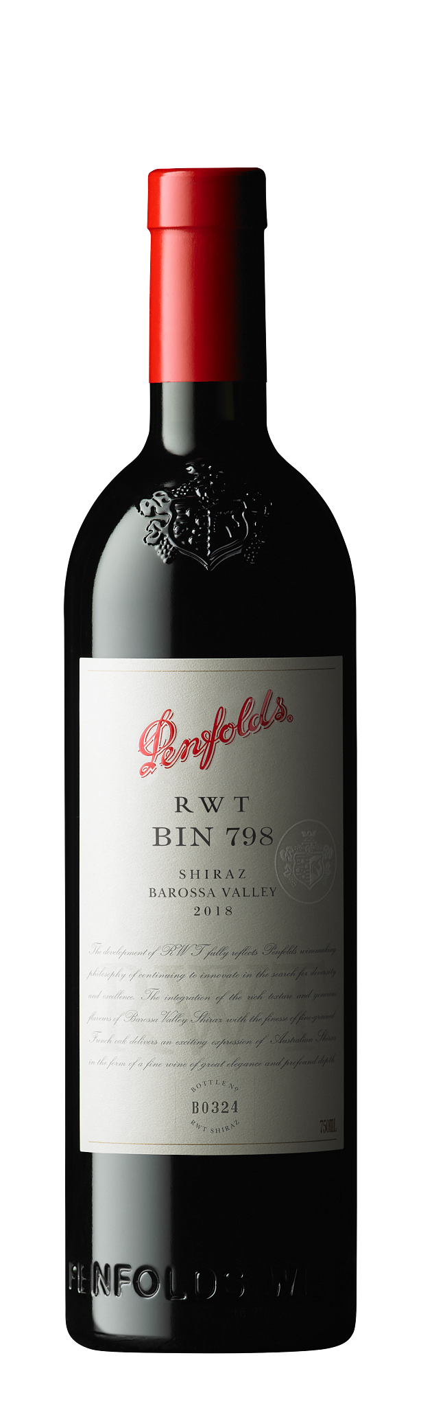 Buy Penfolds Shiraz R W T Barossa 18 750ML Online -Craft City
