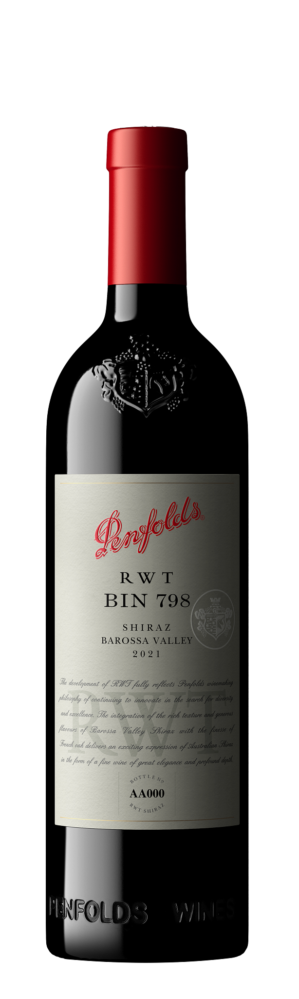 Buy Penfolds Shiraz R W T Barossa 21 750ML Online -Craft City