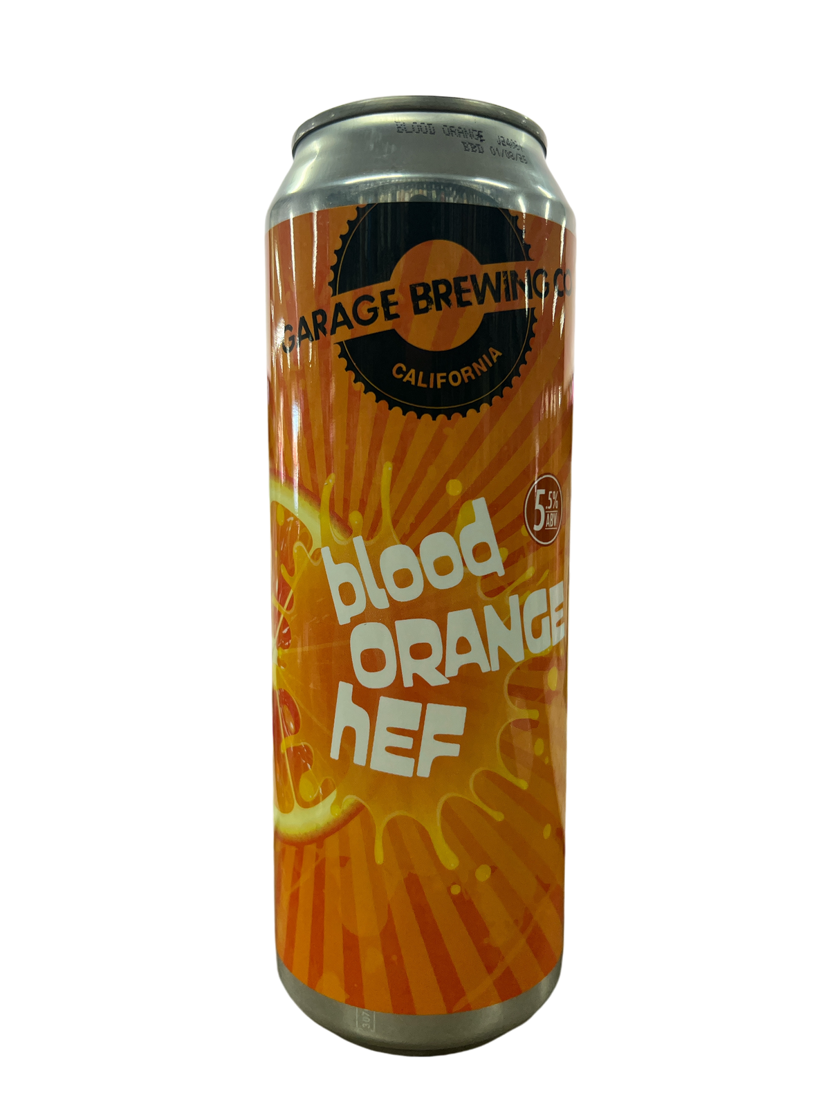 Garage Brewing Blood Orange Hefeweizen