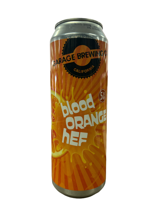 Garage Brewing Blood Orange Hefeweizen