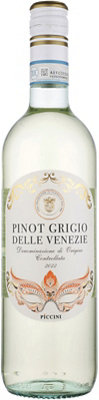 Buy Piccini Pinot Grigio Delle Venezie 750ML Online -Craft City
