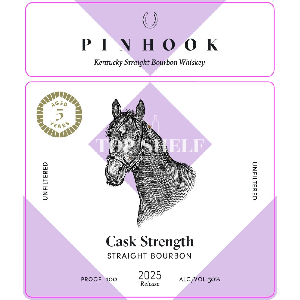 Buy Pinhook 5 Year Old Cask Strength Bourbon 2025 Release Online -Craft City