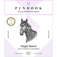 Buy Pinhook 5 Year Old Single Barrel Cask Strength Bourbon 2025 Release Online -Craft City