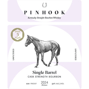 Buy Pinhook 5 Year Single Barrel Cask Strength Bourbon 2024 Release Online -Craft City