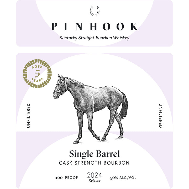 Buy Pinhook 5 Year Single Barrel Cask Strength Bourbon 2024 Release Online -Craft City
