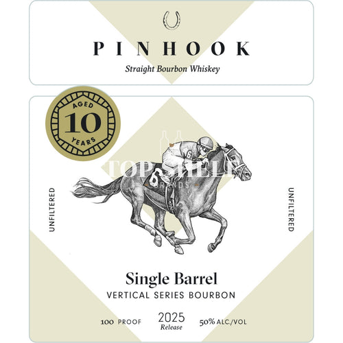 Buy Pinhook Single Barrel Vertical Series 10 Year Old Bourbon 2025 Release Online -Craft City