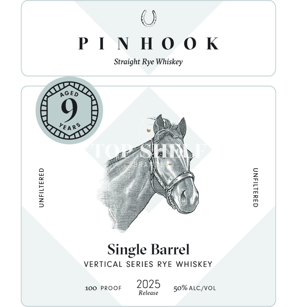 Buy Pinhook Single Barrel Vertical Series 9 Year Old Rye 2025 Release Online -Craft City