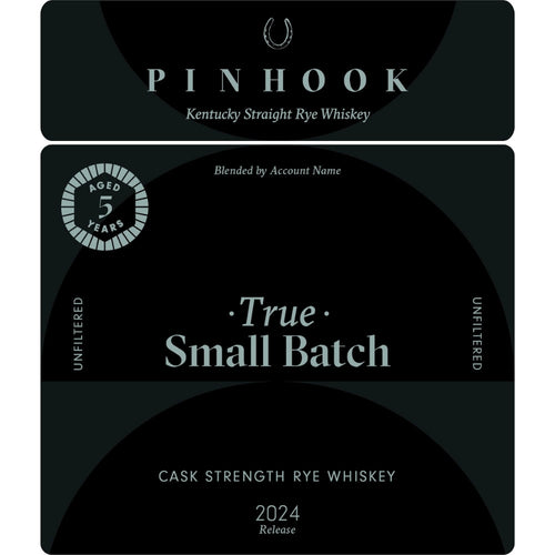 Buy Pinhook True Small Batch Cask Strength Rye 2024 Release Online -Craft City