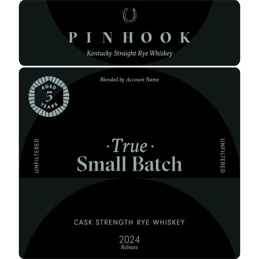 Buy Pinhook True Small Batch Cask Strength Rye 2024 Release Online -Craft City