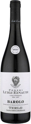 Buy Poderi Luigi Einaudi Barolo Terlo Vigna Costa Grimaldi 2020 750ML Online -Craft City