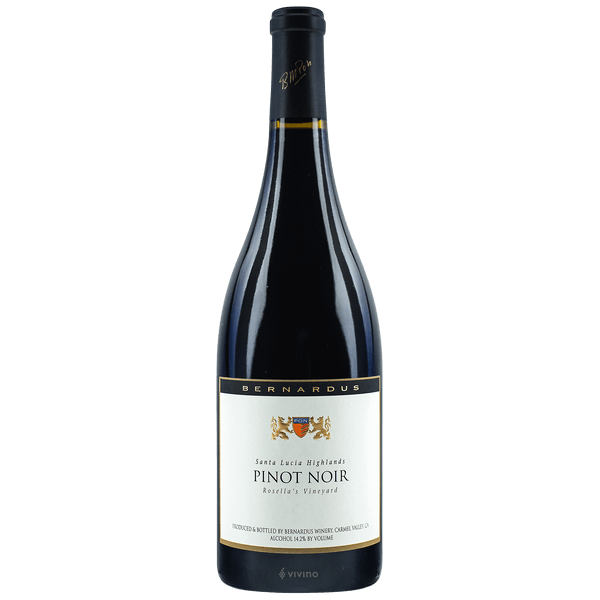 Bernardus Pinot Noir Rosellas Vineyard Santa Lucia Highlands