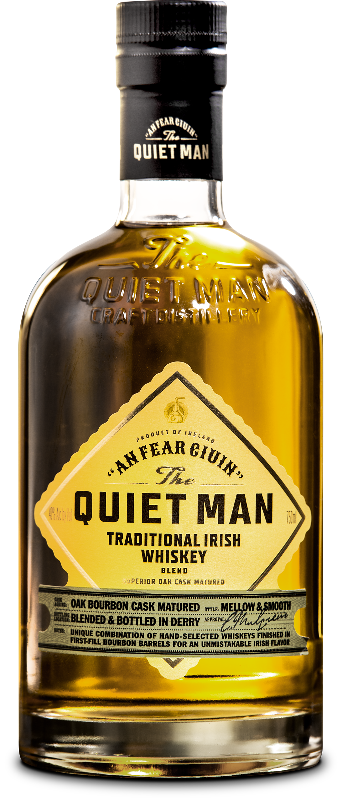 Buy Quiet Man Irish Whiskey 750ML Online -Craft City