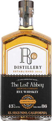 Buy R6 Distillery Rye Whiskey The Lost Abbey Limited Release 86 750ML Online -Craft City