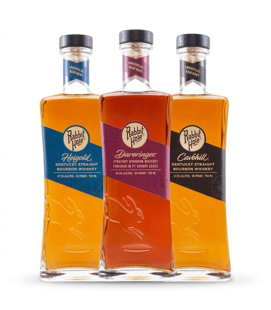 Buy Rabbit Hole Bourbon Whiskey 3PK Bundle Online -Craft City