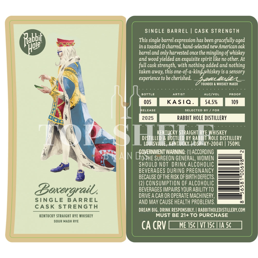Buy Rabbit Hole Boxergrail Rye 2025 Release Online – Craft City