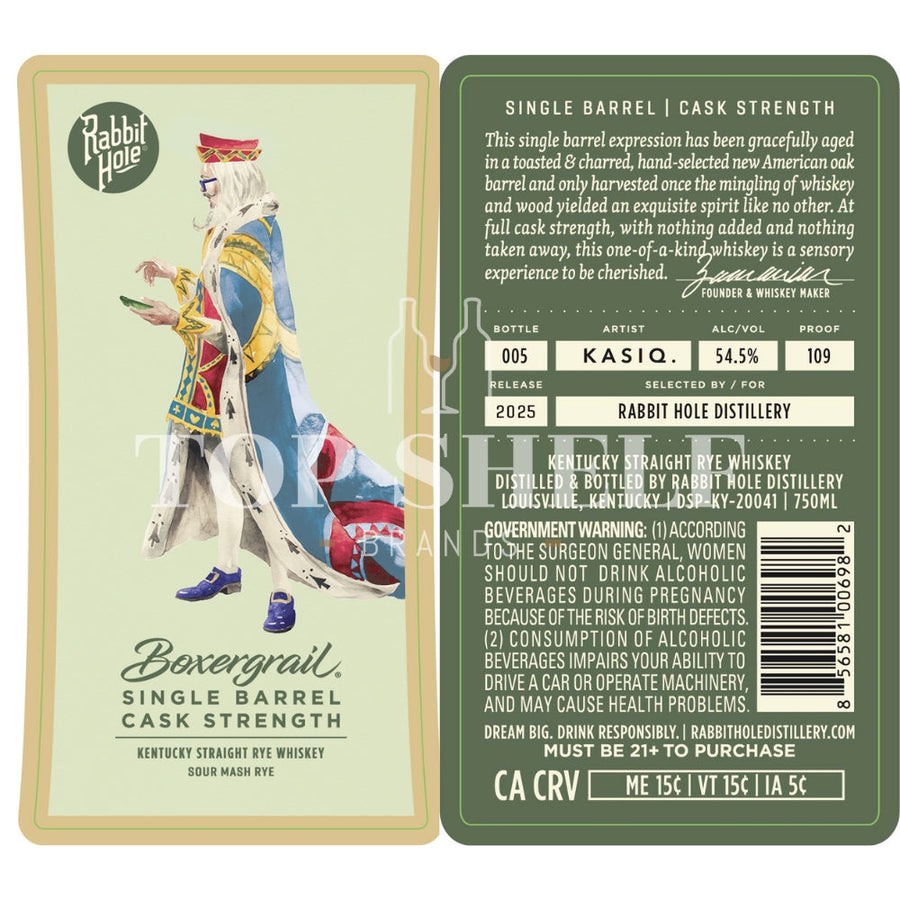 Buy Rabbit Hole Boxergrail Rye 2025 Release Online -Craft City