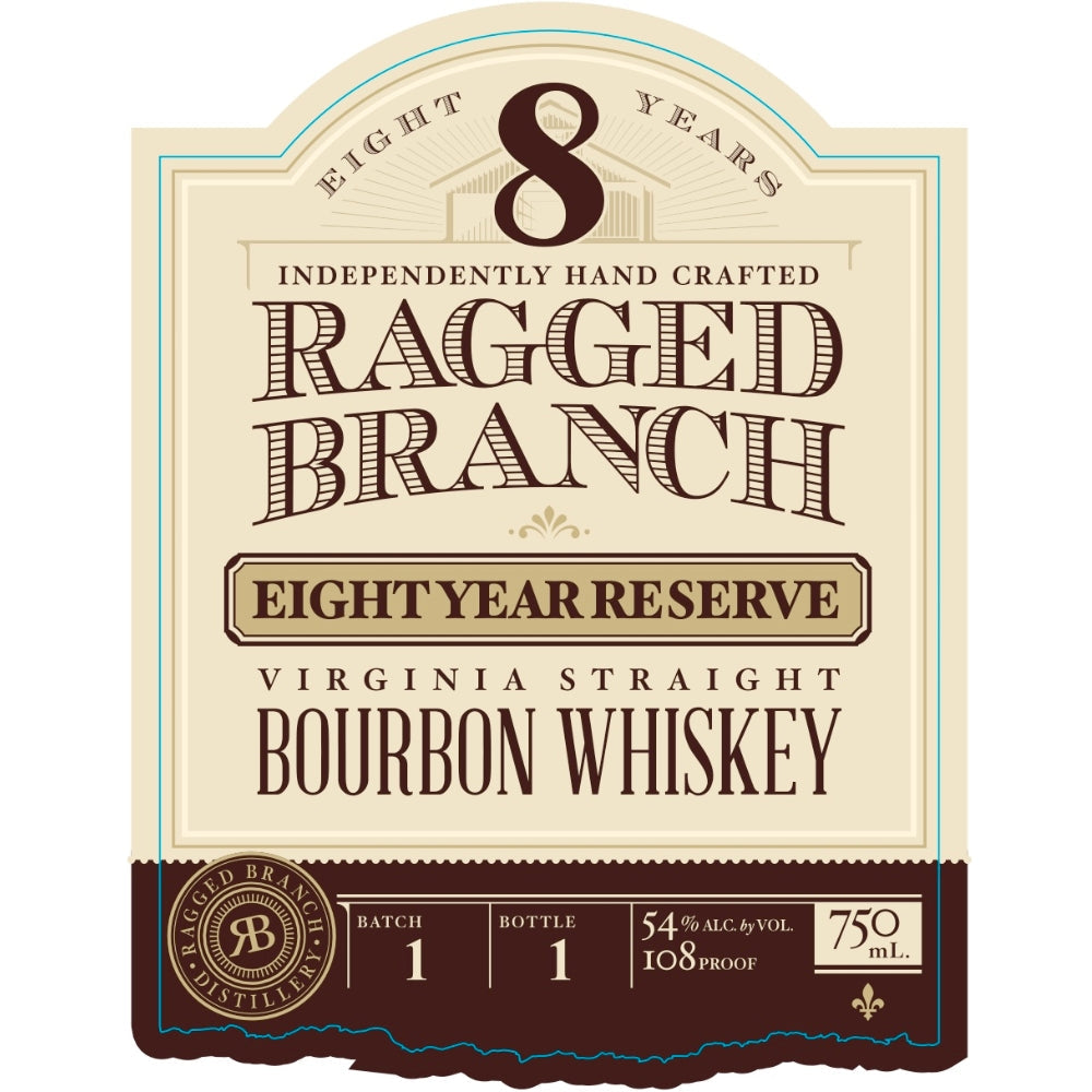 Buy Ragged Branch 8 Year Reserve Bourbon Online -Craft City