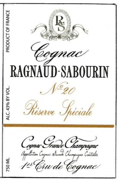 Buy Ragnaud Sabourin Cognac 'Reserve Speciale' Online -Craft City