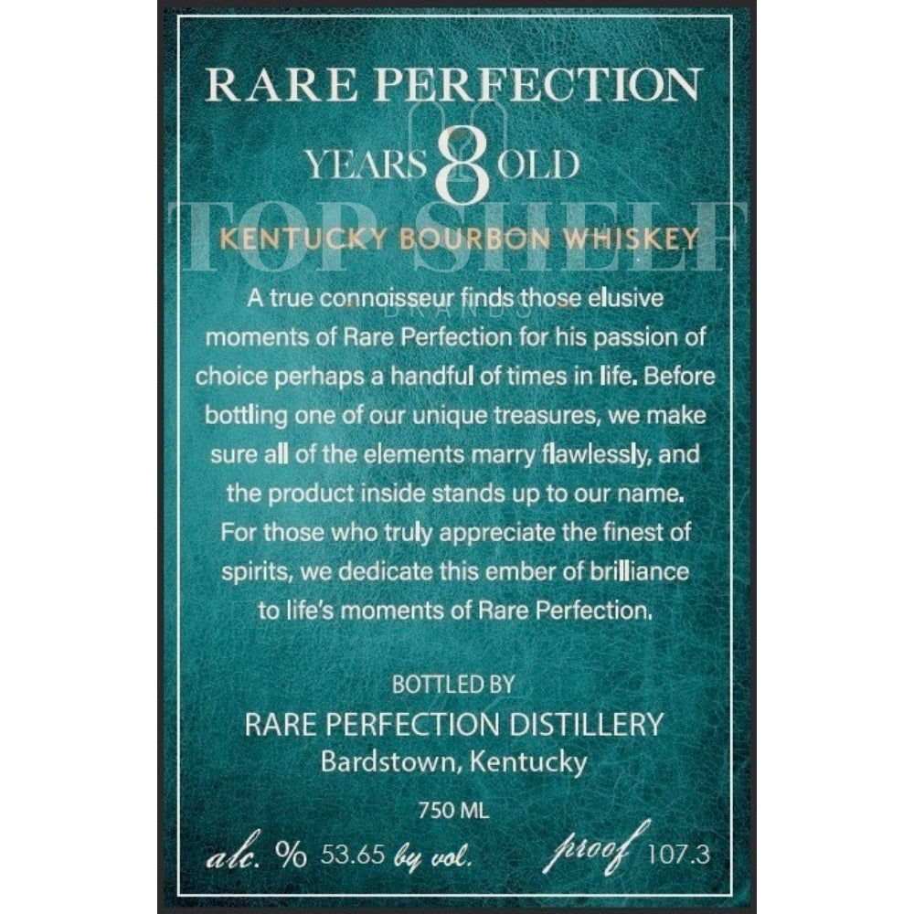 Buy Rare Perfection 8 Year Old Bourbon Private Select Online -Craft City