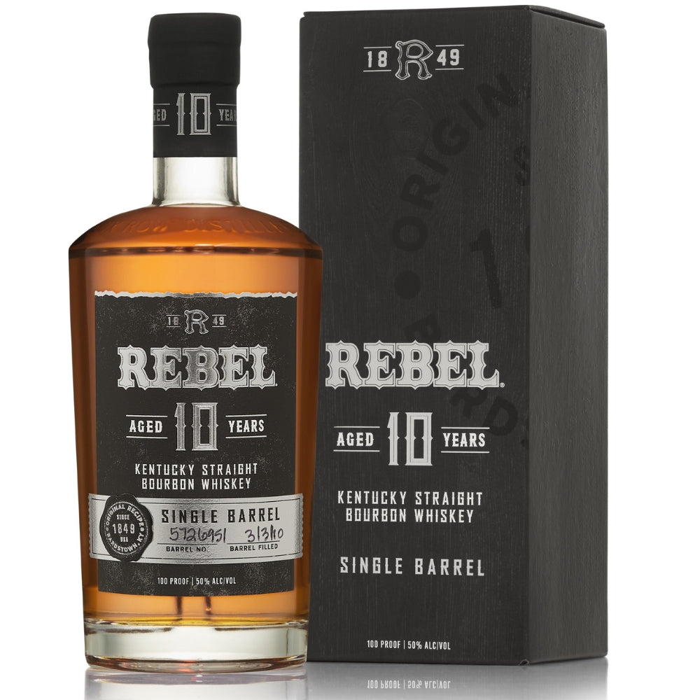 Buy Rebel 10 Year Old Single Barrel Bourbon Online -Craft City