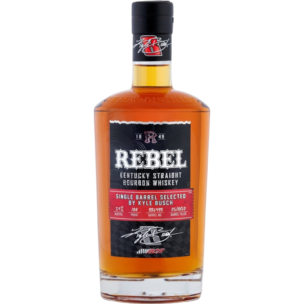 Buy Rebel Single Barrel Bourbon By Kyle Busch Online -Craft City