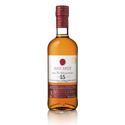 Buy Red Spot Single Pot Still Irish Whiskey 15 Yr 92 750ML Online -Craft City