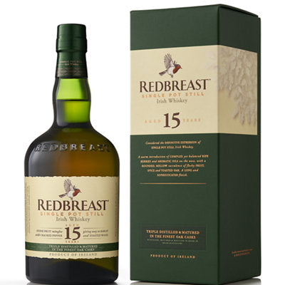 Buy Redbreast Single Pot Still Irish Whiskey 15 Yr 92 750ML Online -Craft City