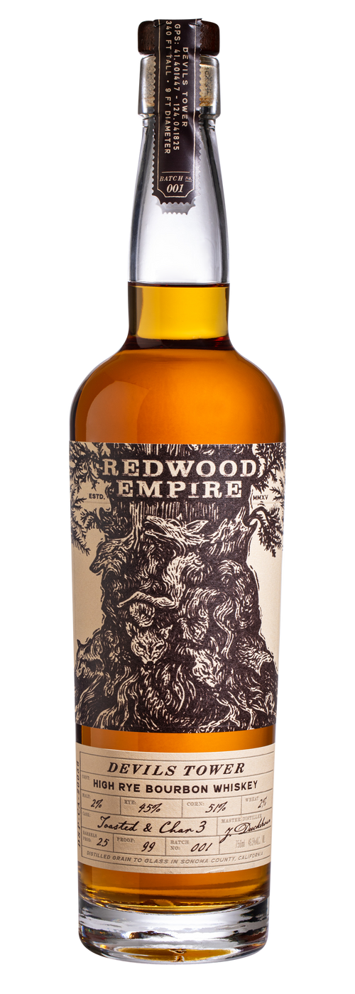 Buy Redwood Empire Bourbon Devil Tower 750ML Online -Craft City