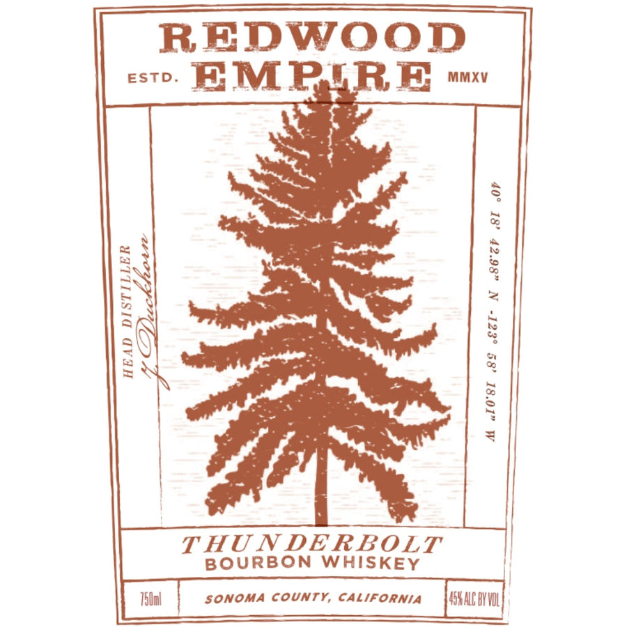 Buy Redwood Empire Thunderbolt Bourbon Online -Craft City