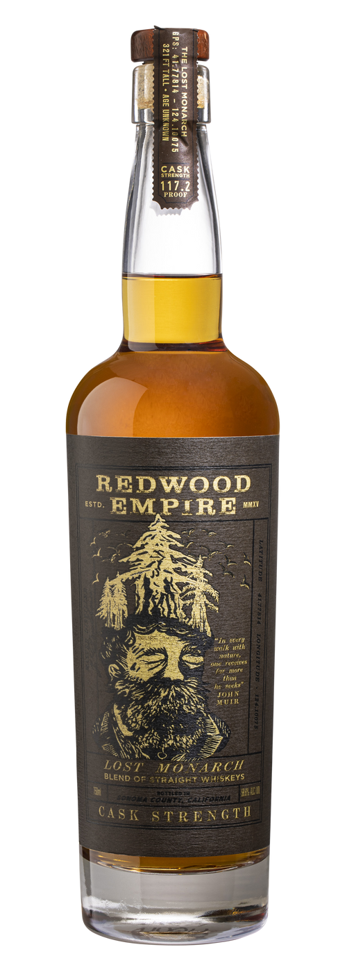 Buy Redwood Empire Whiskey Cask Strength Lost Monarch 750 Online -Craft City