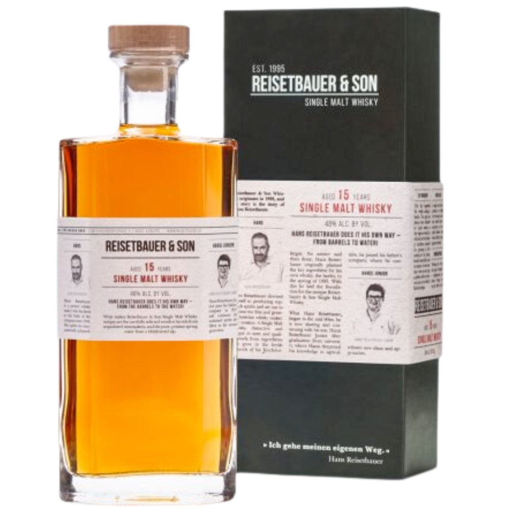 Buy Reisetbauer Reisetbauer & Son' 15yr Whisky W/ Gift Box Online -Craft City