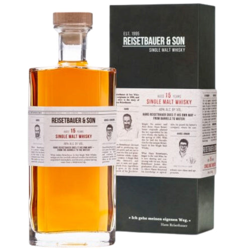 Buy Reisetbauer Reisetbauer & Son' 15yr Whisky W/ Gift Box Online -Craft City