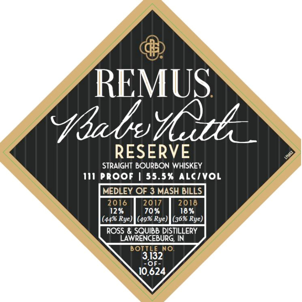 Buy Remus Babe Ruth Reserve Straight Bourbon Online -Craft City