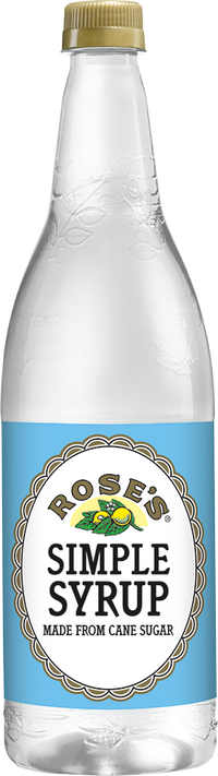 Buy Rose's Simple Syrup Plastic 1L Online -Craft City