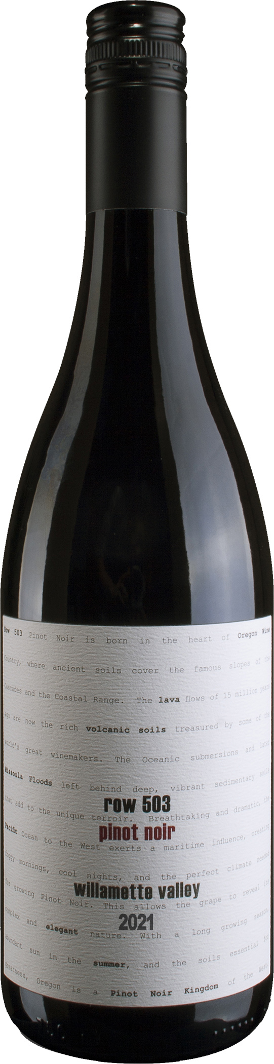 Buy Row 503 Pinot Noir Willamette Valley 21 750ML Online -Craft City