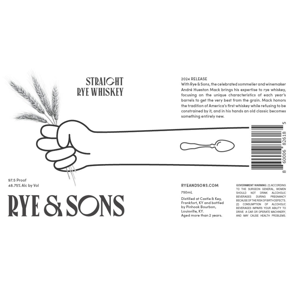 Buy Rye & Sons Straight Rye 2024 Release Online -Craft City