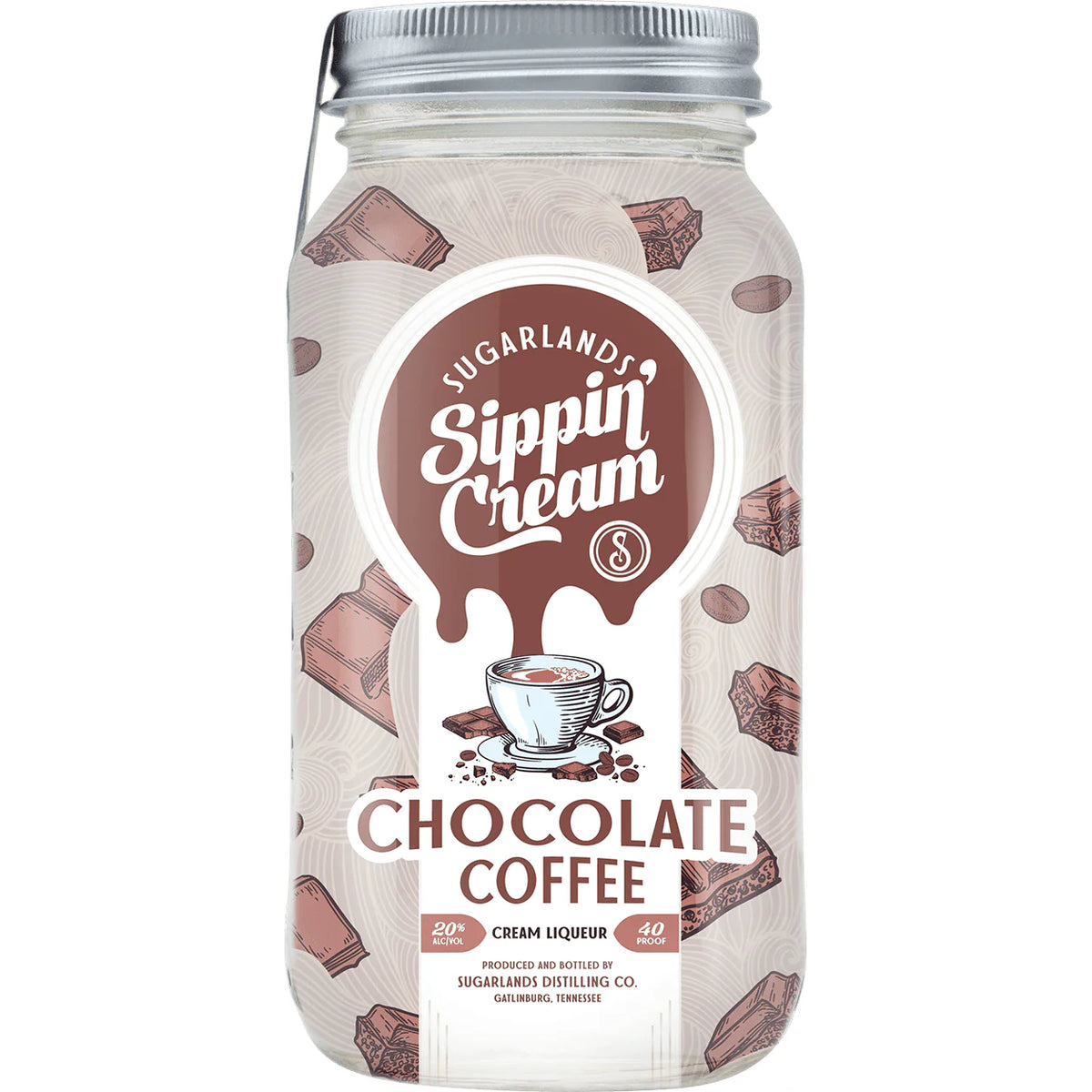 Sugarlands Shine Dark Chocolate Coffee Cream Liqueur