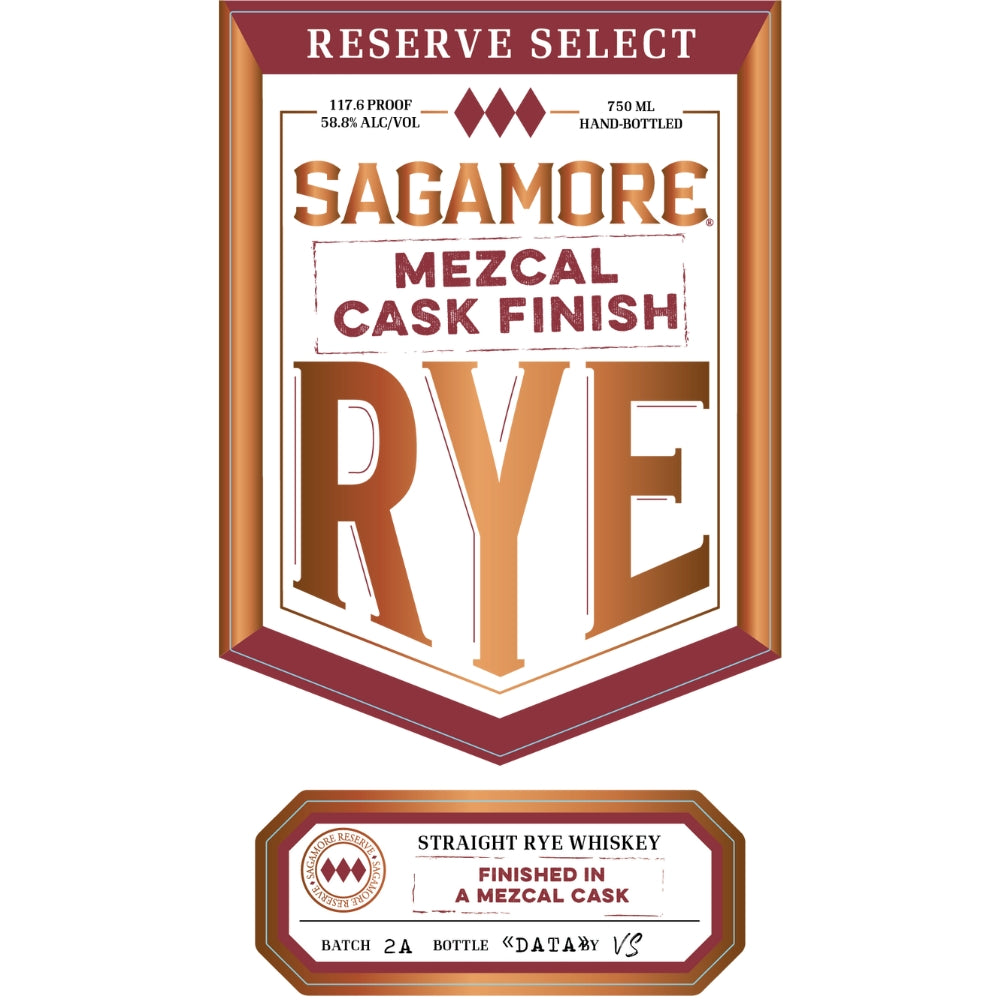 Buy Sagamore Reserve Select Mezcal Cask Finish Rye Online -Craft City