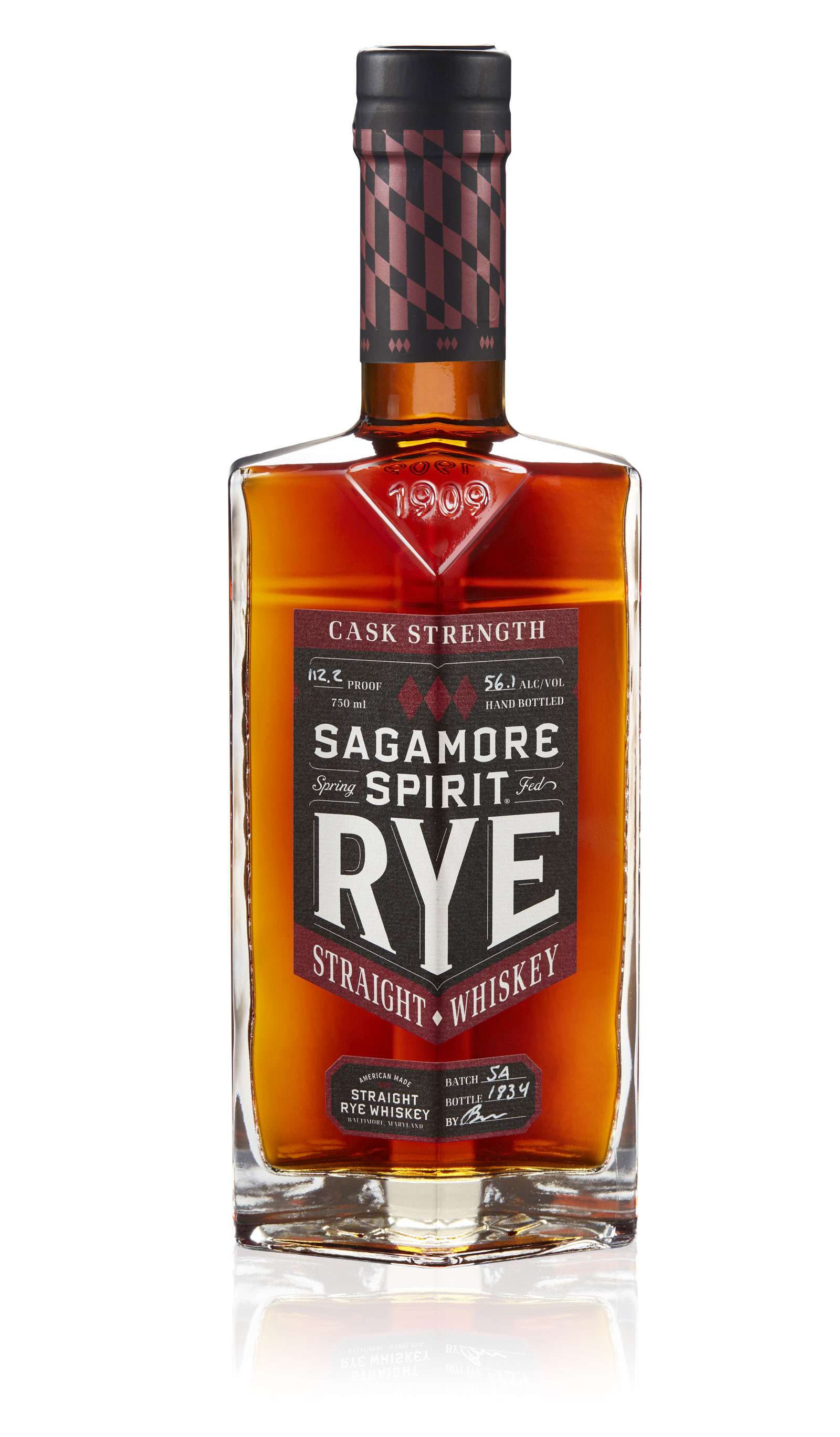 Buy Sagamore Rye Whiskey Cask Strength 112 375ML Online -Craft City