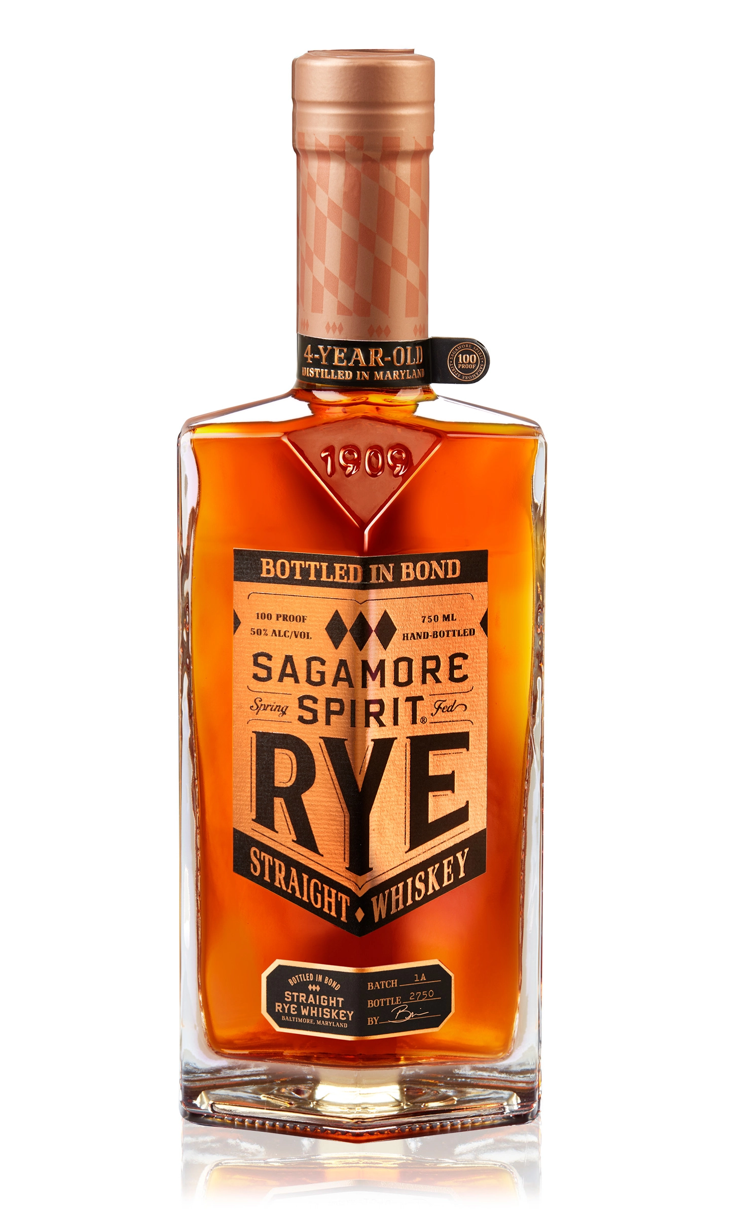 Buy Sagamore Rye Whiskey Strength Bottle Bond 750ML Online -Craft City